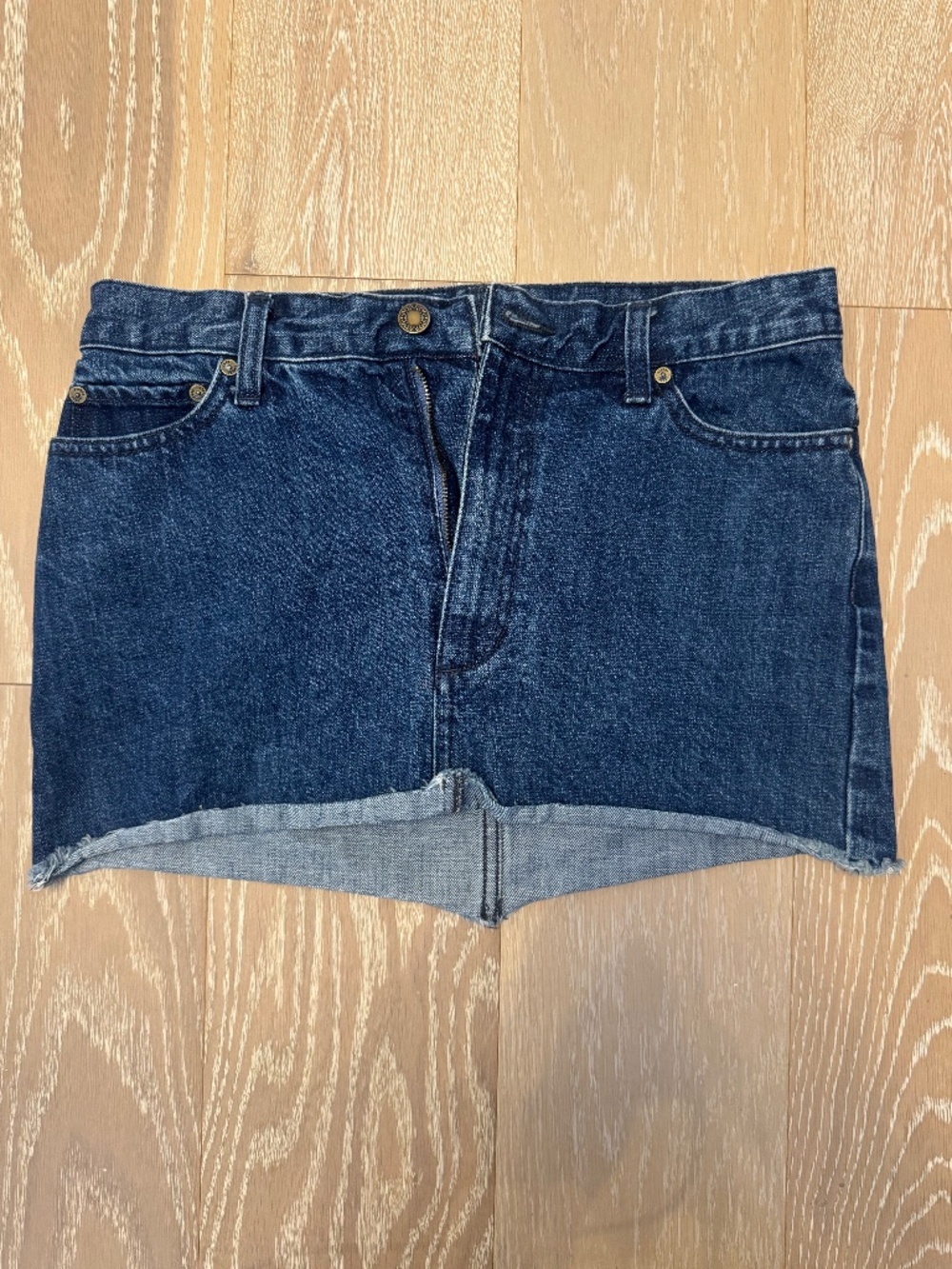 FREE PEOPLE denim skirt
